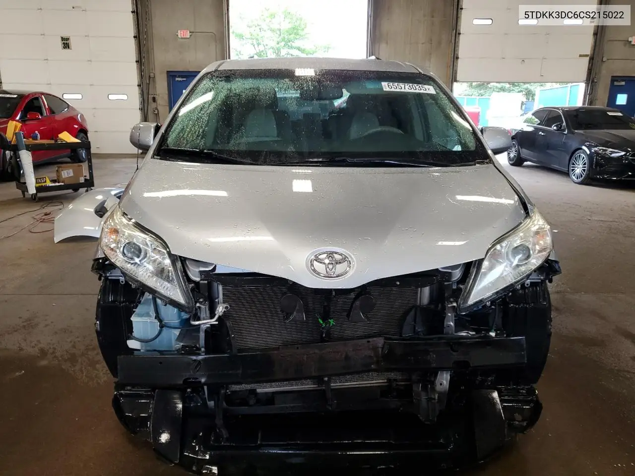 2012 Toyota Sienna Le VIN: 5TDKK3DC6CS215022 Lot: 65573035