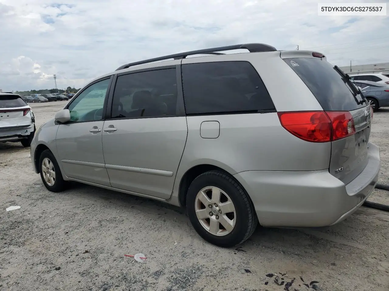 2012 Toyota Sienna Xle VIN: 5TDYK3DC6CS275537 Lot: 66040605