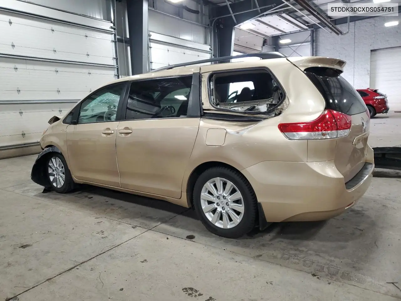 2013 Toyota Sienna Xle VIN: 5TDDK3DCXDS054751 Lot: 54004715