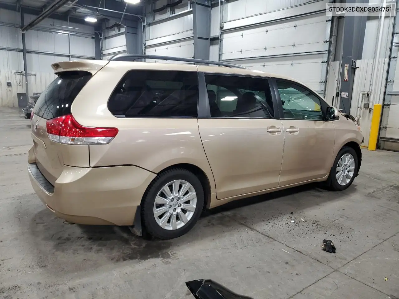 2013 Toyota Sienna Xle VIN: 5TDDK3DCXDS054751 Lot: 54004715