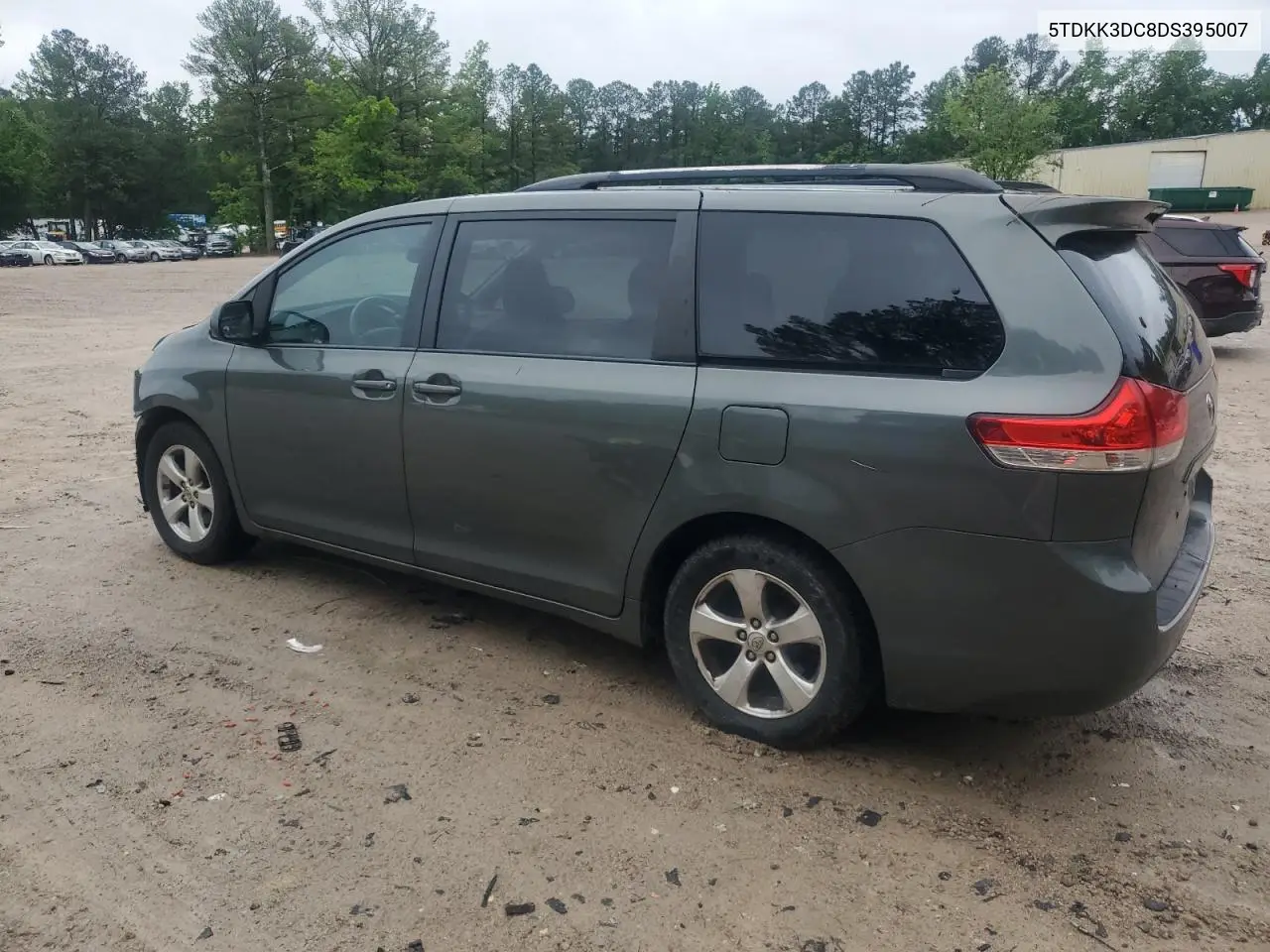 2013 Toyota Sienna Le VIN: 5TDKK3DC8DS395007 Lot: 54950905