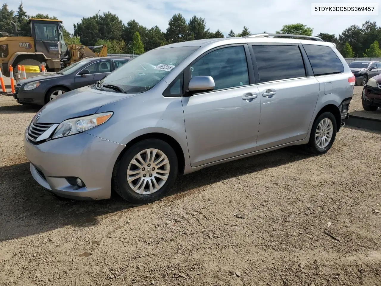 2013 Toyota Sienna Xle VIN: 5TDYK3DC5DS369457 Lot: 55522055