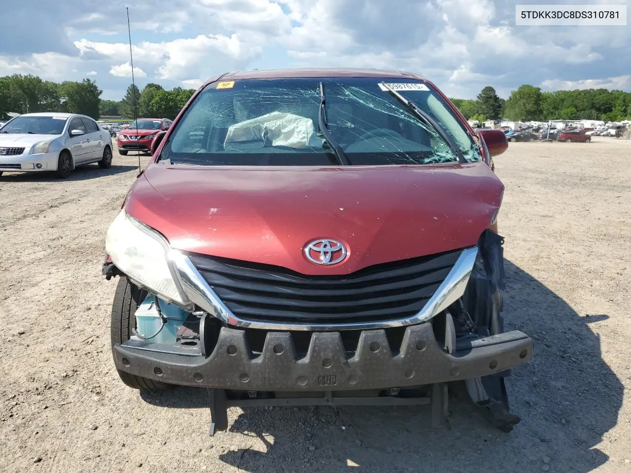 5tdkk3dc8ds310781 5TDKK3DC8DS310781 2013 Toyota Sienna Le