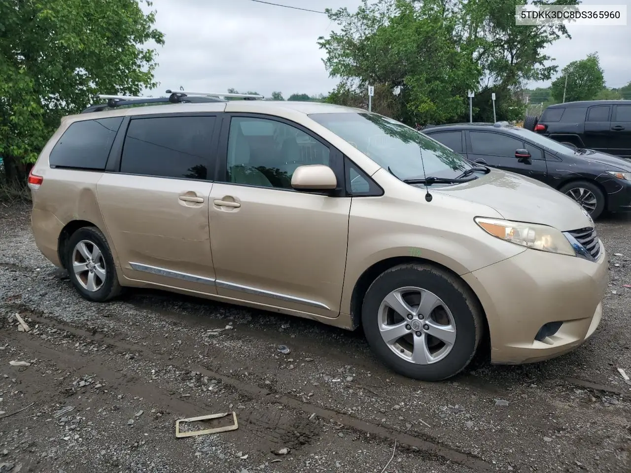 2013 Toyota Sienna Le VIN: 5TDKK3DC8DS365960 Lot: 56732305