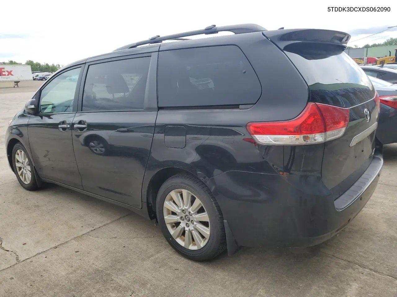 2013 Toyota Sienna Xle VIN: 5TDDK3DCXDS062090 Lot: 57290895