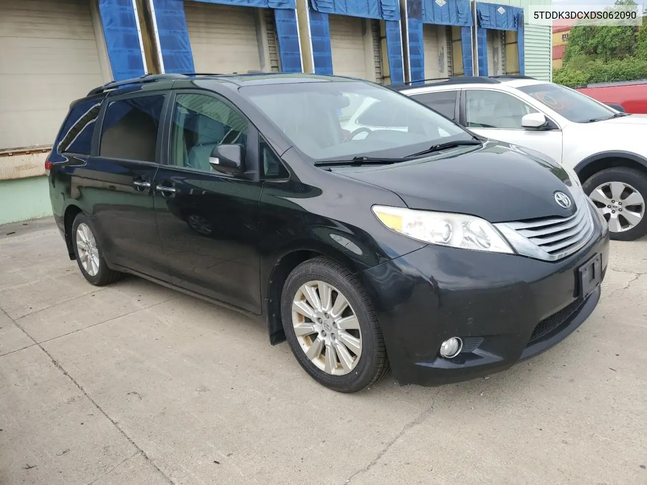 2013 Toyota Sienna Xle VIN: 5TDDK3DCXDS062090 Lot: 57290895