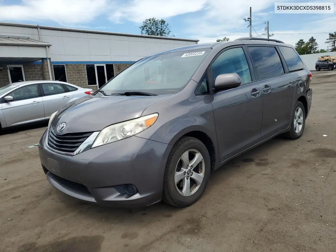 2013 Toyota Sienna Le VIN: 5TDKK3DCXDS398815 Lot: 63003235