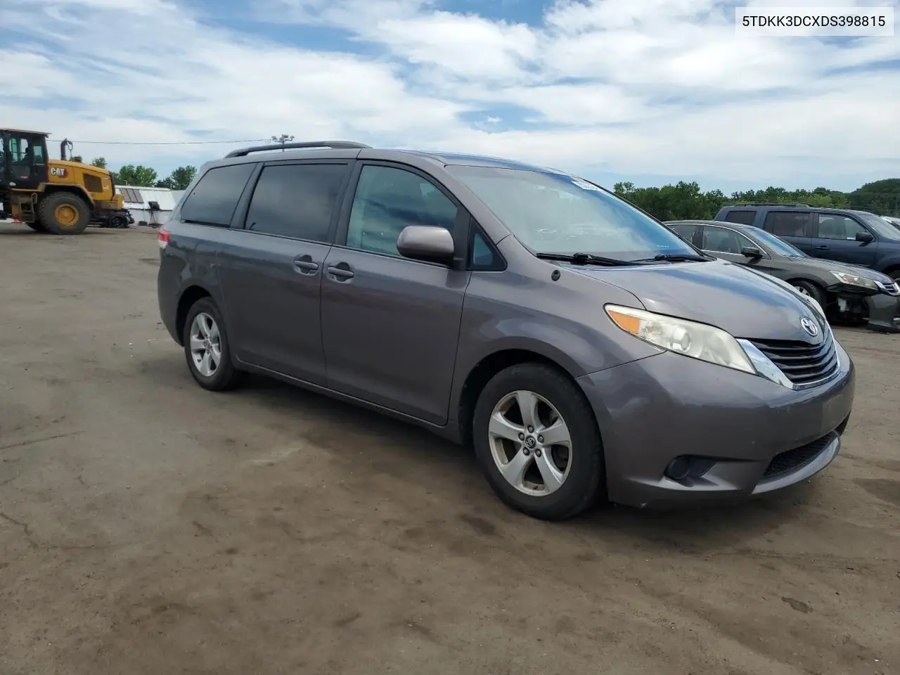 2013 Toyota Sienna Le VIN: 5TDKK3DCXDS398815 Lot: 63003235