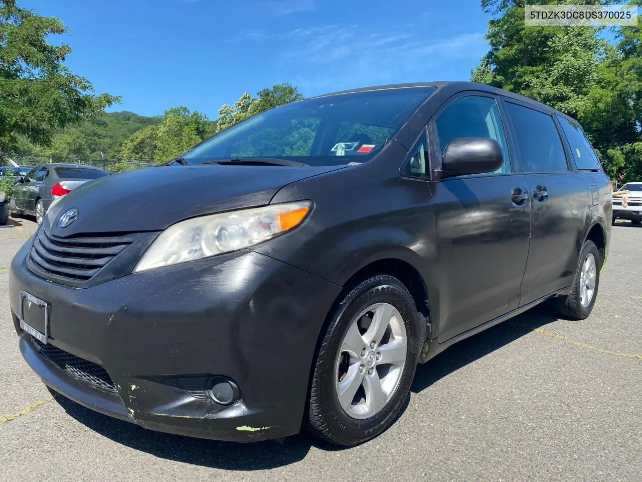 2013 Toyota Sienna VIN: 5TDZK3DC8DS370025 Lot: 63135025