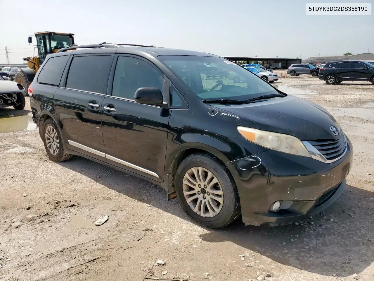 2013 Toyota Sienna Xle VIN: 5TDYK3DC2DS358190 Lot: 63370785