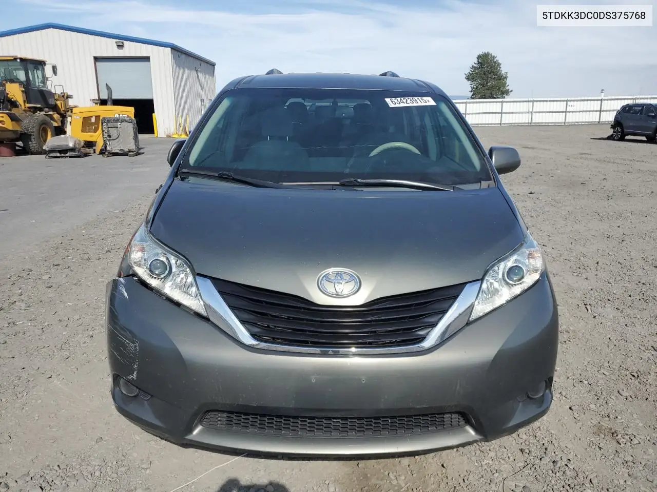 2013 Toyota Sienna Le VIN: 5TDKK3DC0DS375768 Lot: 63423915