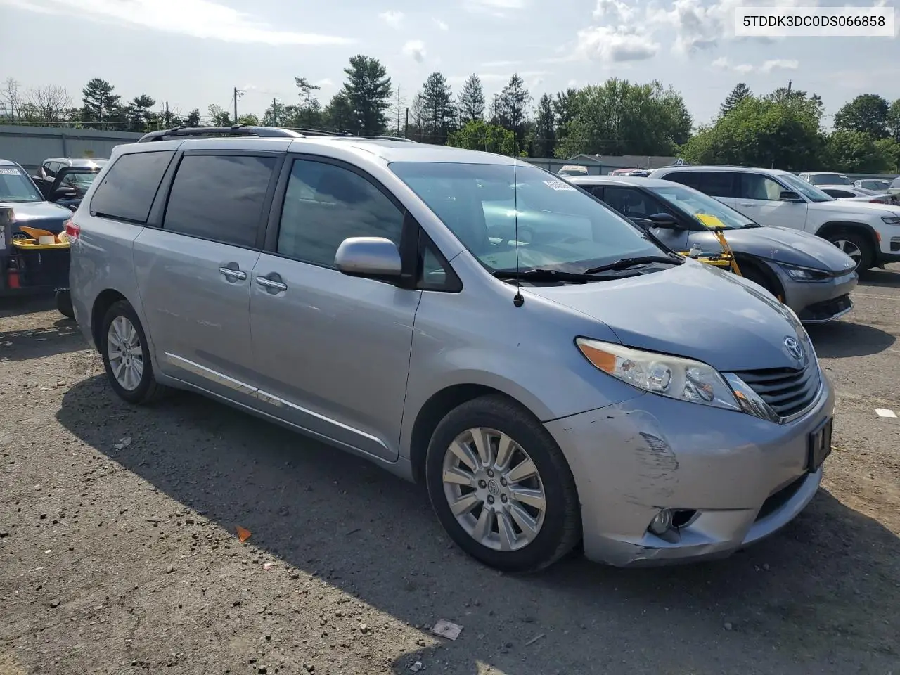 2013 Toyota Sienna Xle VIN: 5TDDK3DC0DS066858 Lot: 65465355