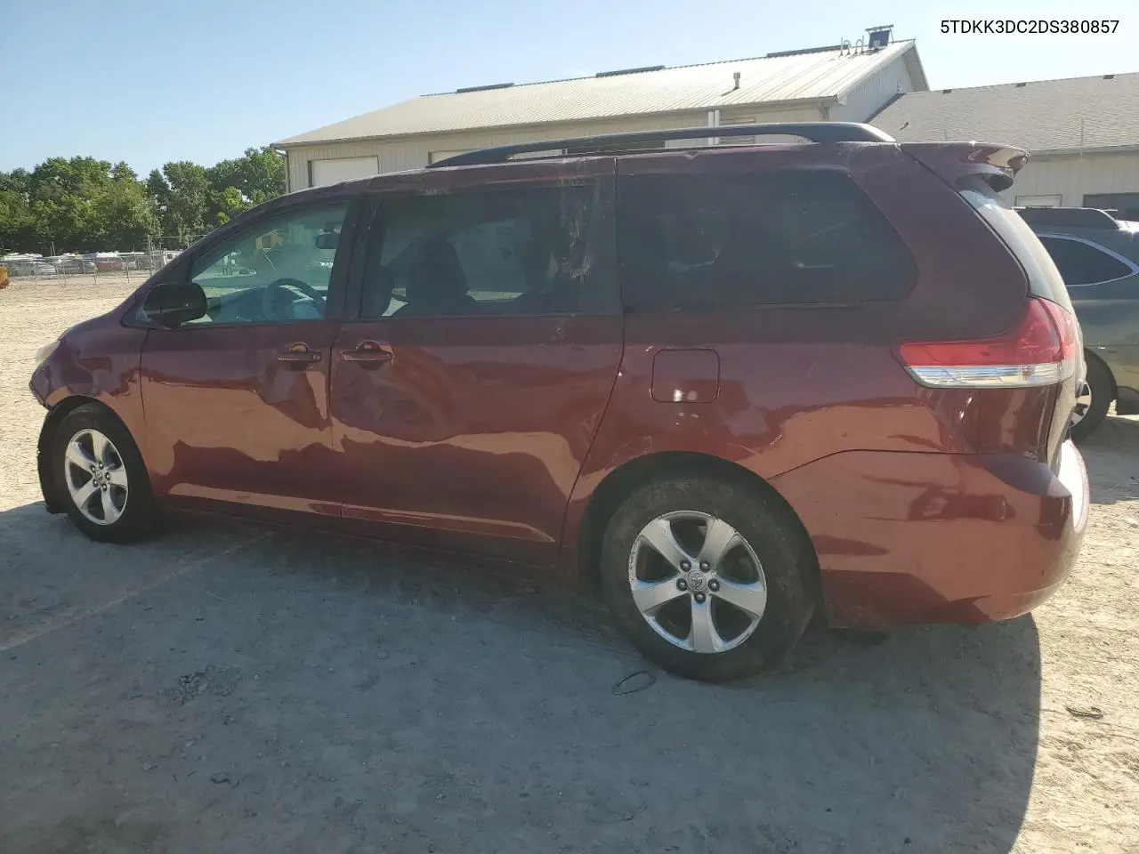 2013 Toyota Sienna Le VIN: 5TDKK3DC2DS380857 Lot: 65932385
