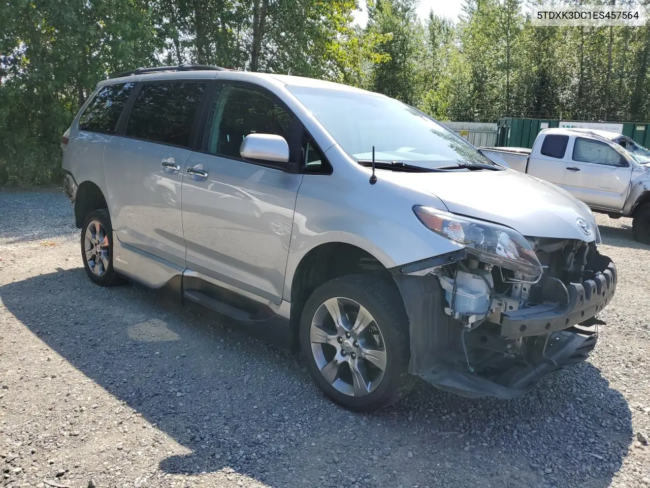 5tdxk3dc1es457564 5TDXK3DC1ES457564 2014 Toyota Sienna Sport