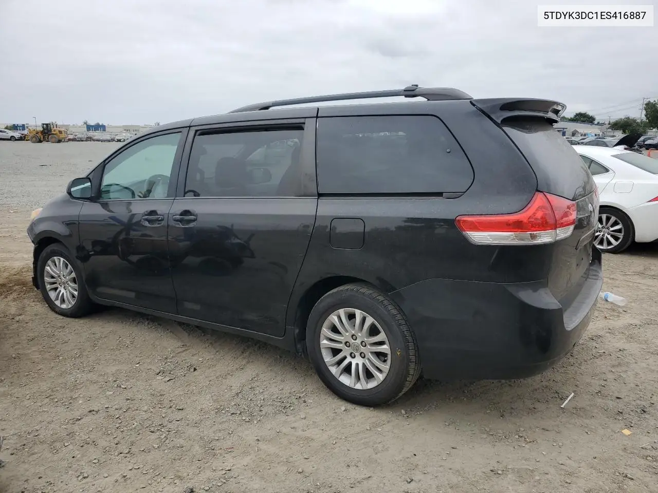 2014 Toyota Sienna Xle VIN: 5TDYK3DC1ES416887 Lot: 65646055