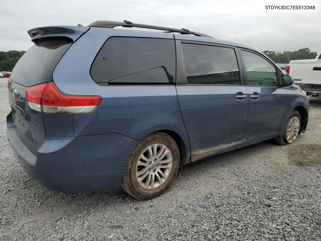 2014 Toyota Sienna Xle VIN: 5TDYK3DC7ES513348 Lot: 65897395