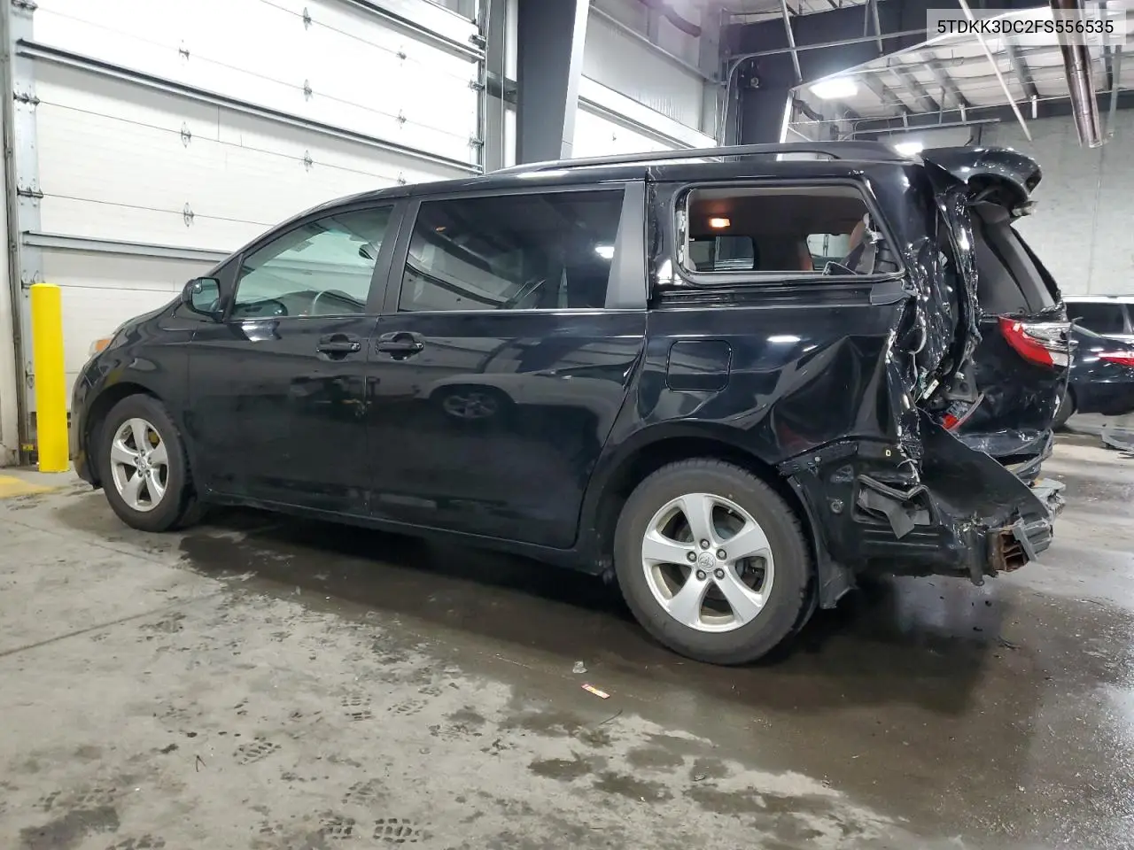 2015 Toyota Sienna Le VIN: 5TDKK3DC2FS556535 Lot: 56310525