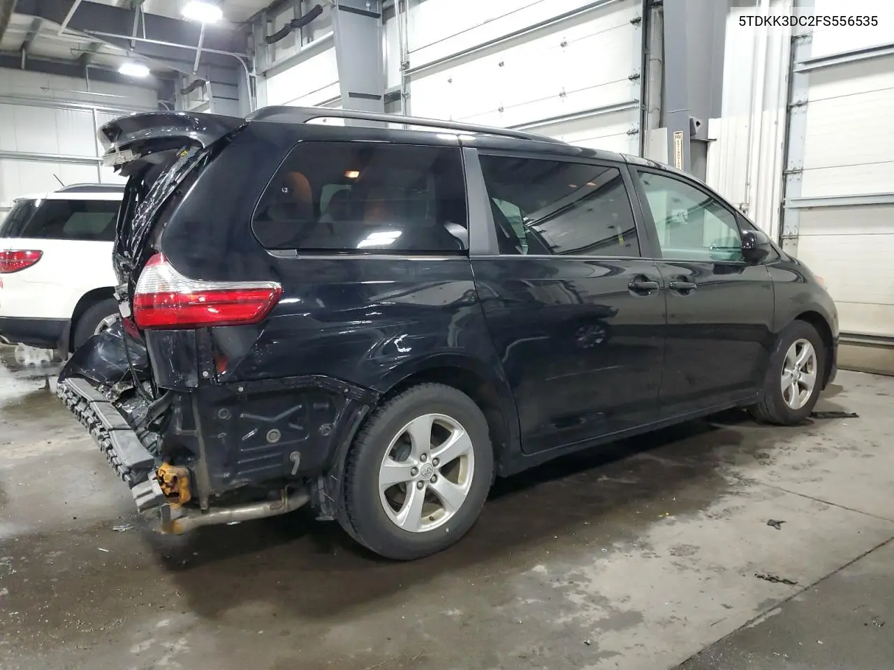2015 Toyota Sienna Le VIN: 5TDKK3DC2FS556535 Lot: 56310525