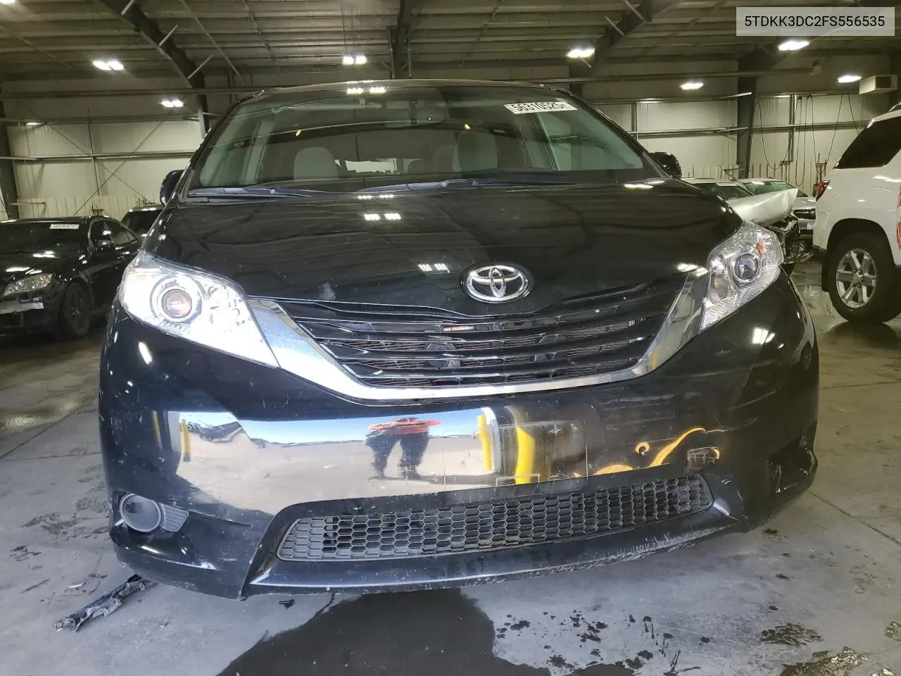 2015 Toyota Sienna Le VIN: 5TDKK3DC2FS556535 Lot: 56310525