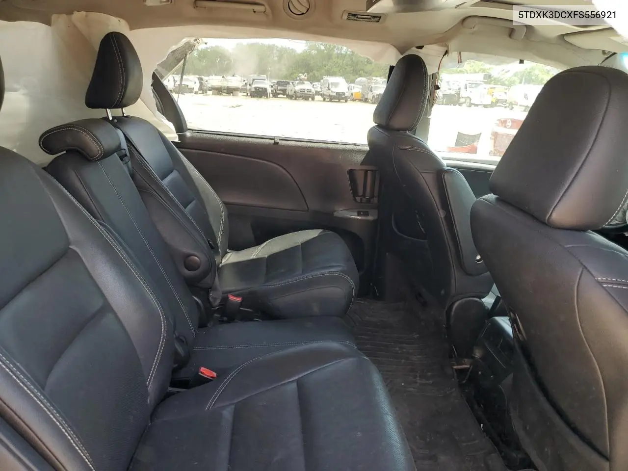 2015 Toyota Sienna Sport VIN: 5TDXK3DCXFS556921 Lot: 56524975