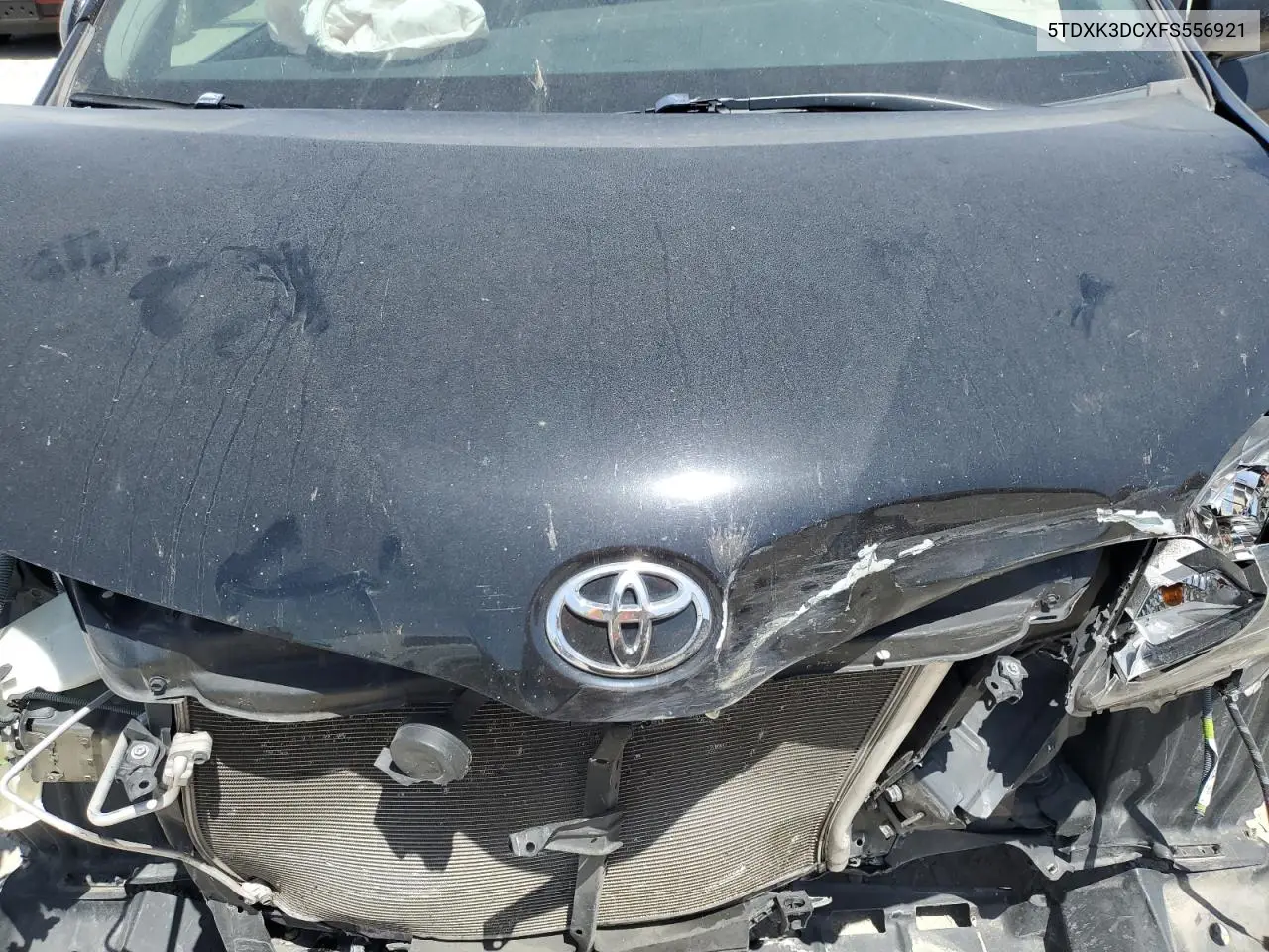 2015 Toyota Sienna Sport VIN: 5TDXK3DCXFS556921 Lot: 56524975
