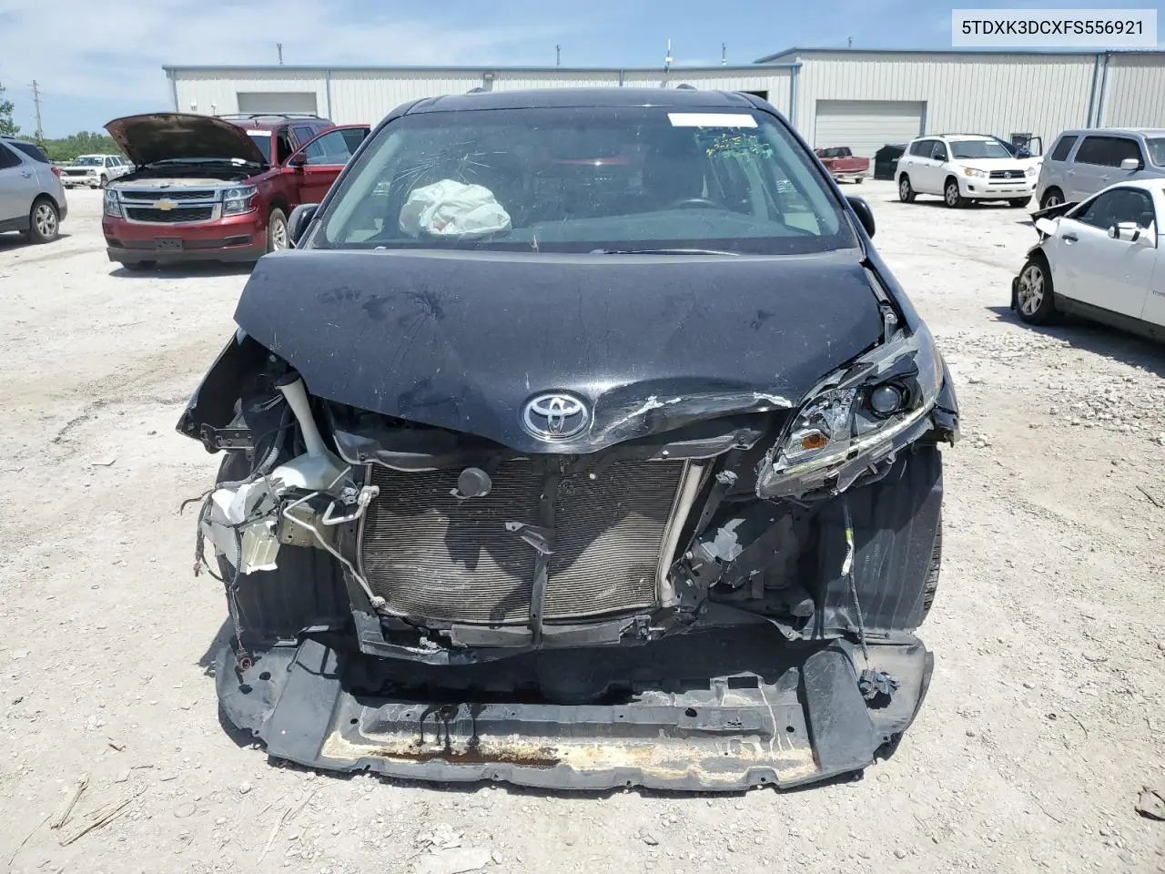 2015 Toyota Sienna Sport VIN: 5TDXK3DCXFS556921 Lot: 56524975