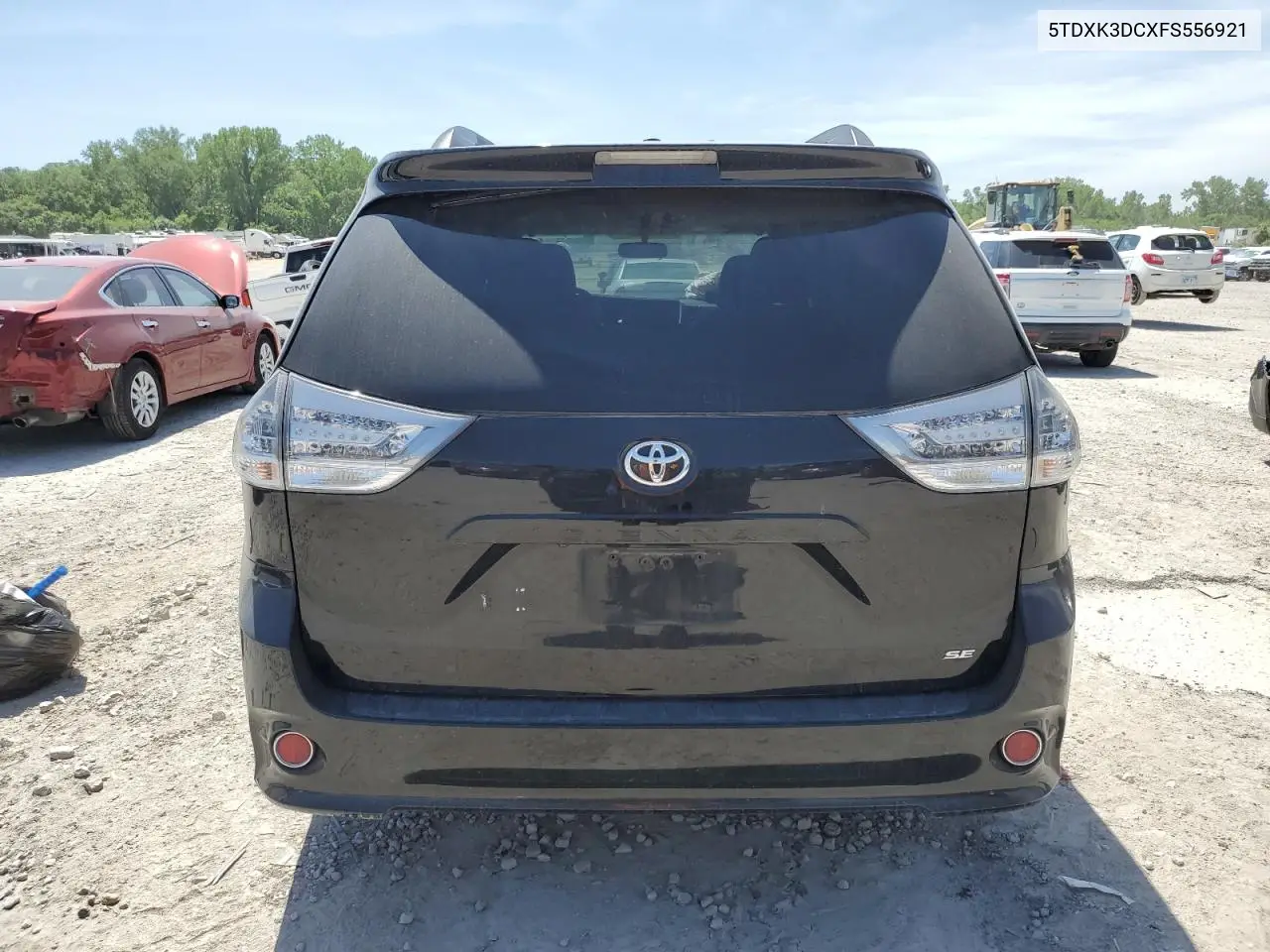 2015 Toyota Sienna Sport VIN: 5TDXK3DCXFS556921 Lot: 56524975