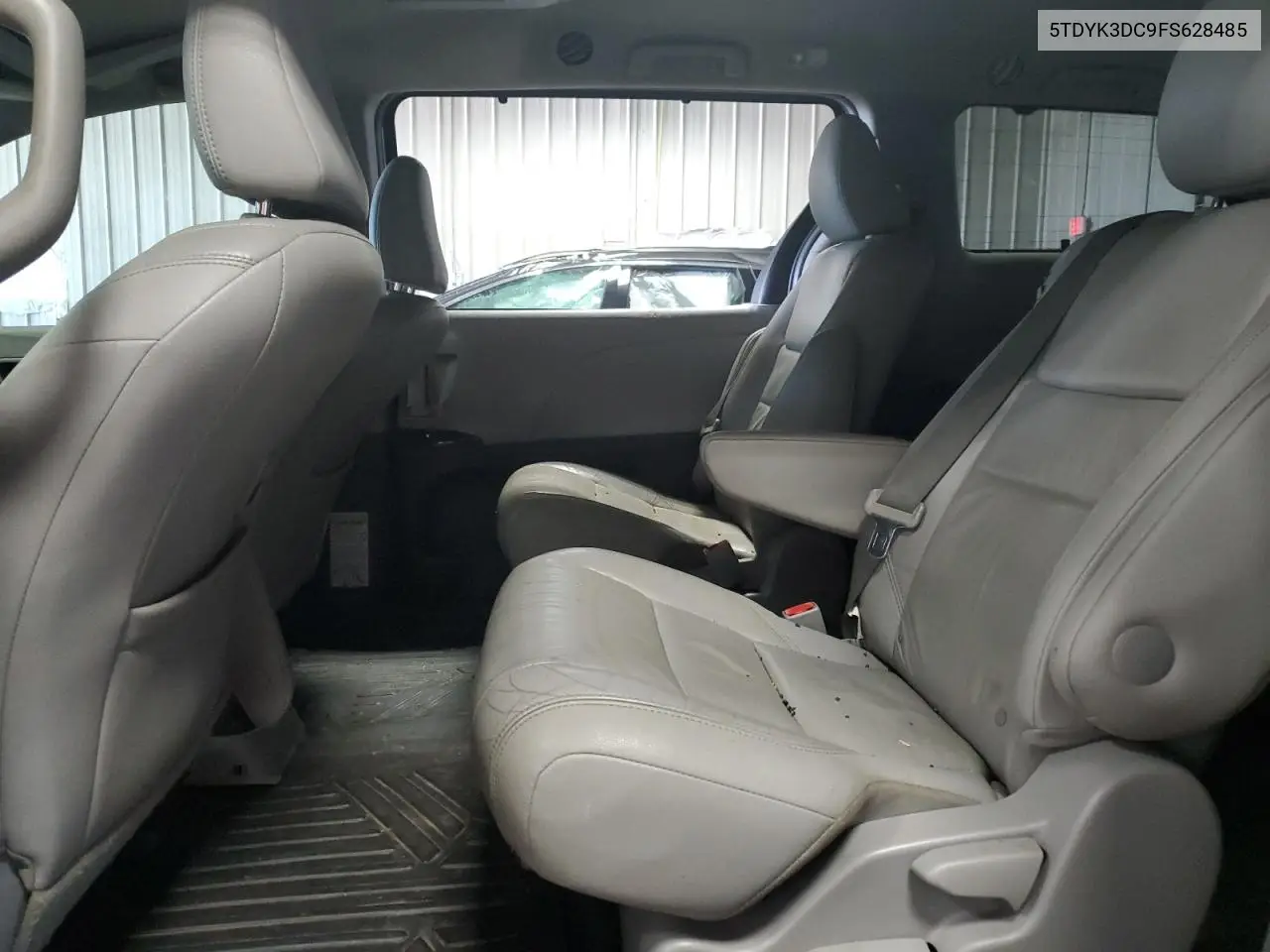 2015 Toyota Sienna Xle VIN: 5TDYK3DC9FS628485 Lot: 57165055