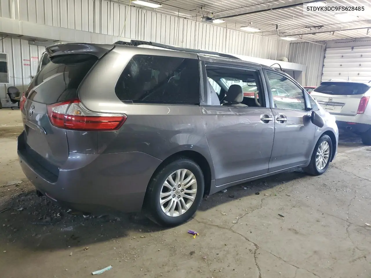 2015 Toyota Sienna Xle VIN: 5TDYK3DC9FS628485 Lot: 57165055