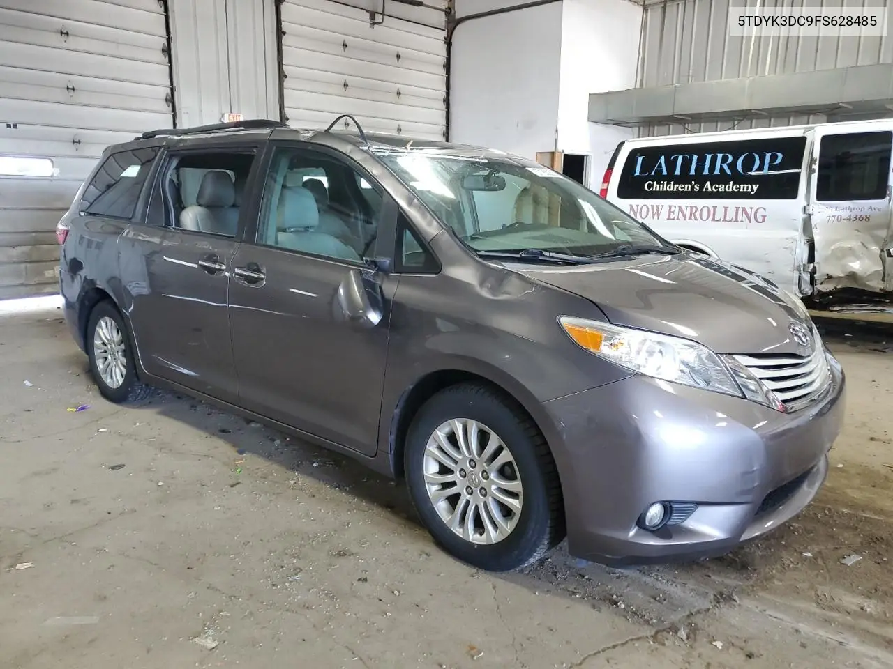 2015 Toyota Sienna Xle VIN: 5TDYK3DC9FS628485 Lot: 57165055