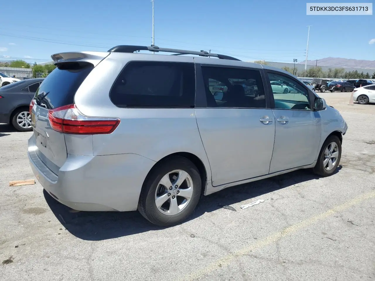 5tdkk3dc3fs631713 5TDKK3DC3FS631713 2015 Toyota Sienna Le