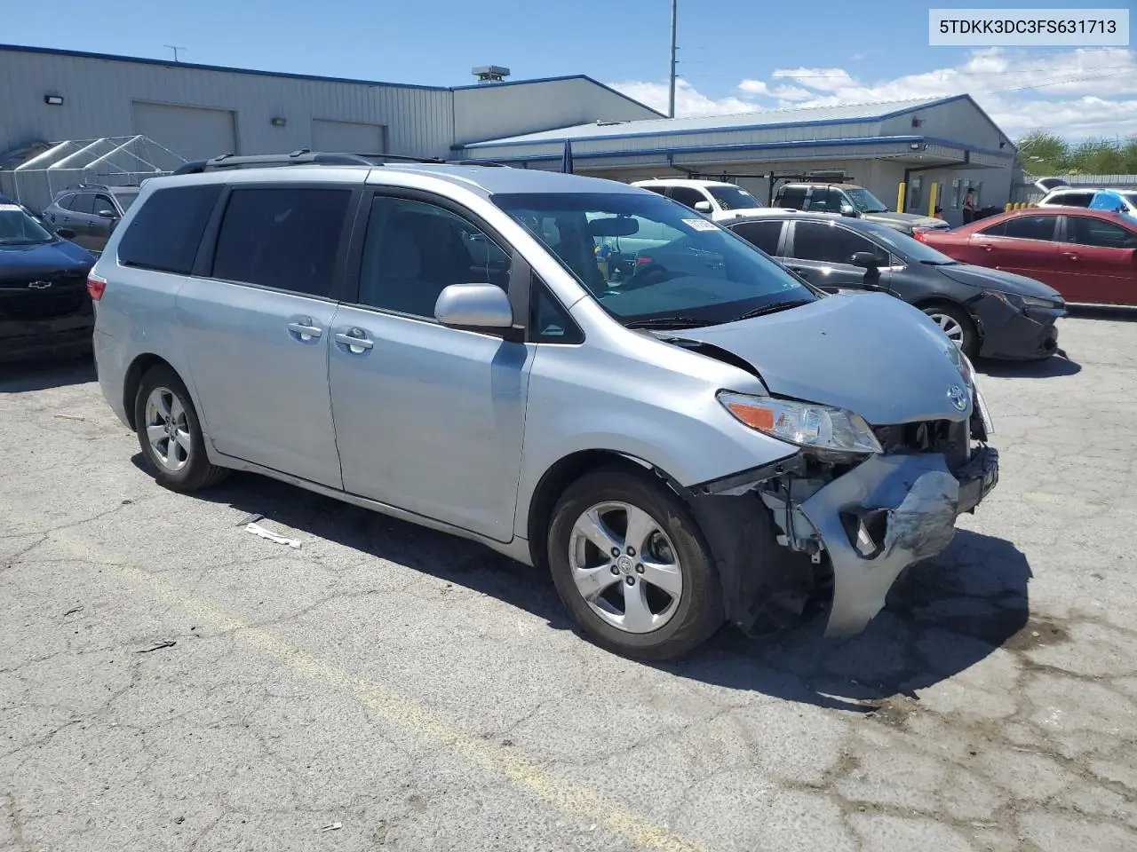 5tdkk3dc3fs631713 5TDKK3DC3FS631713 2015 Toyota Sienna Le