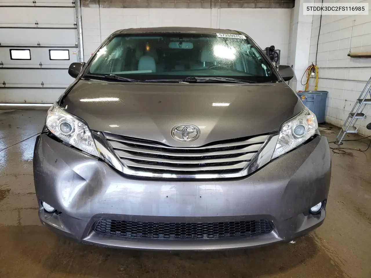 5tddk3dc2fs116985 5TDDK3DC2FS116985 2015 Toyota Sienna Xle