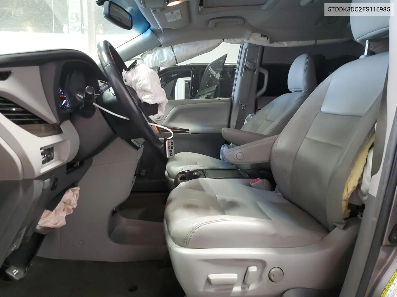 5tddk3dc2fs116985 5TDDK3DC2FS116985 2015 Toyota Sienna Xle