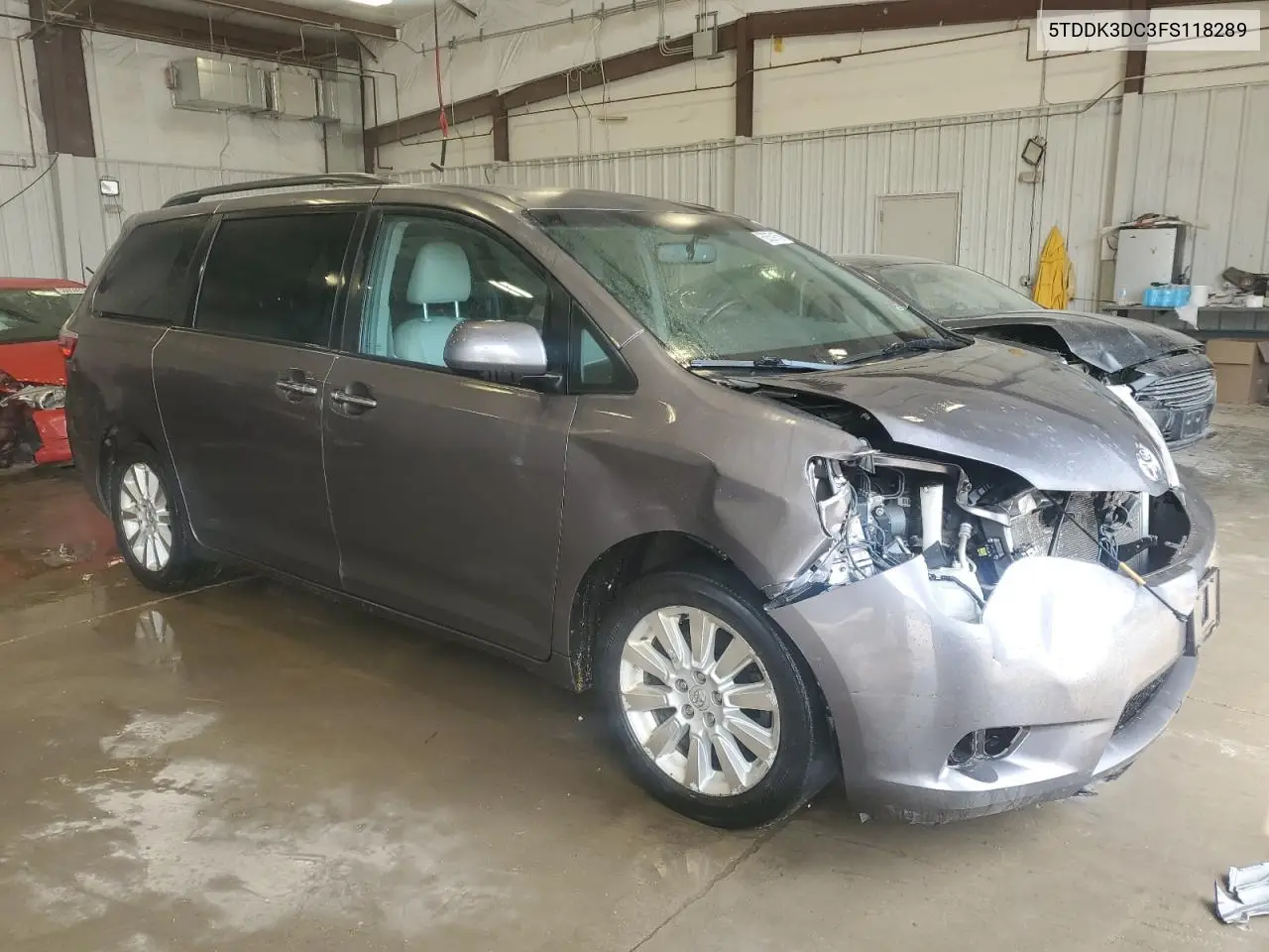 2015 Toyota Sienna Xle VIN: 5TDDK3DC3FS118289 Lot: 60559155