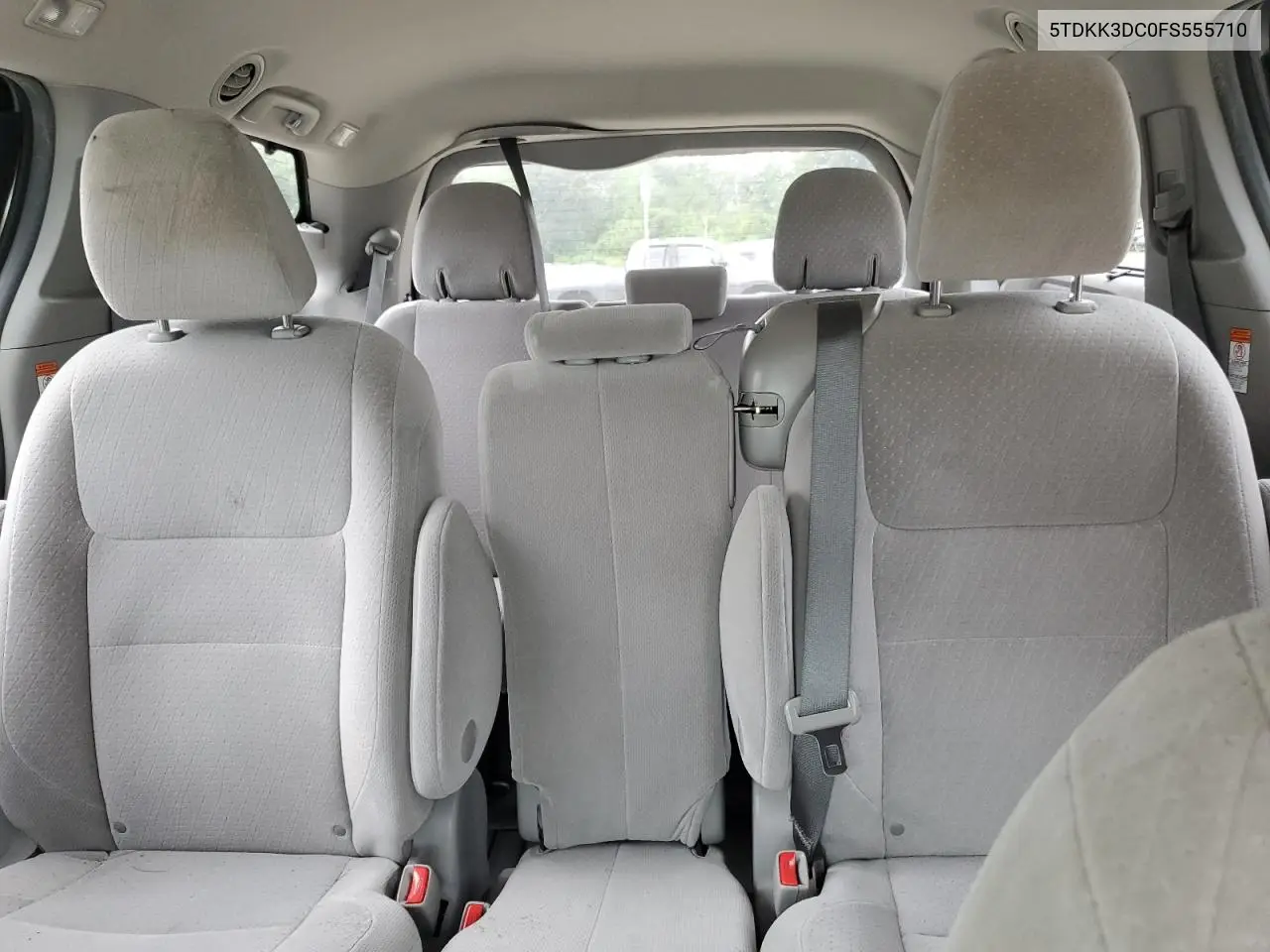 2015 Toyota Sienna Le VIN: 5TDKK3DC0FS555710 Lot: 61930765