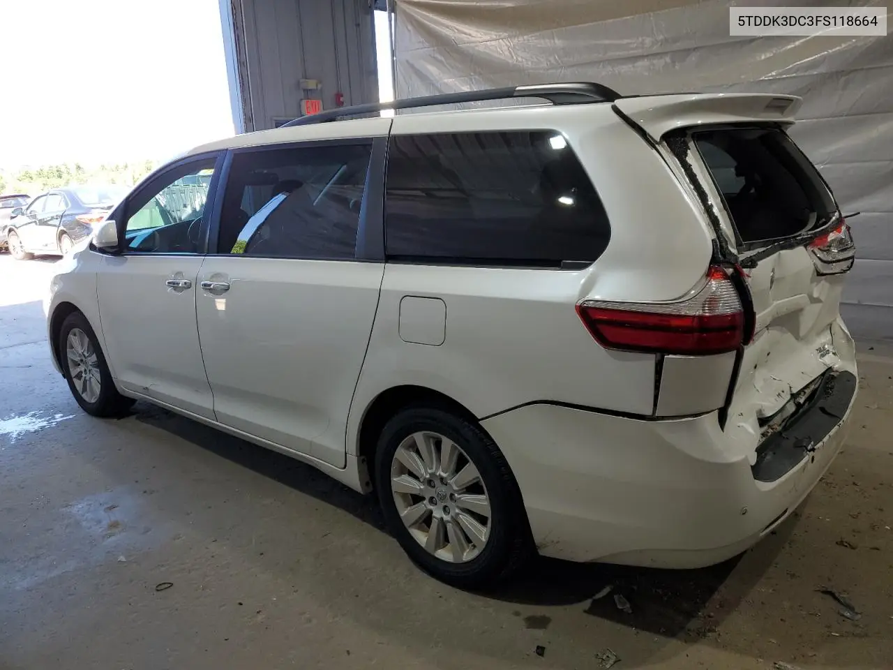 2015 Toyota Sienna Xle VIN: 5TDDK3DC3FS118664 Lot: 65418945