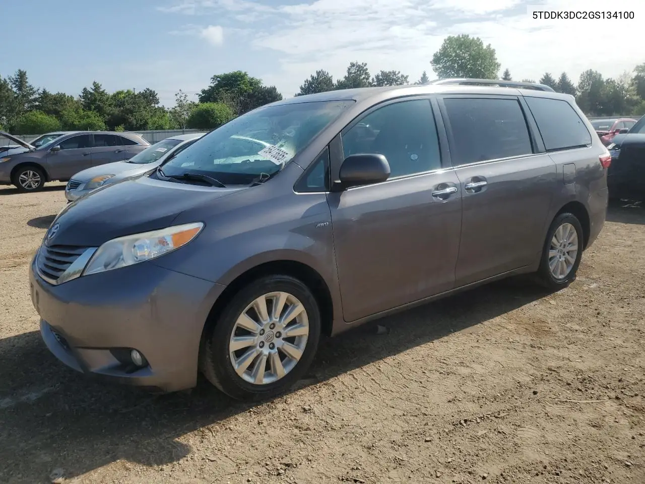 2016 Toyota Sienna Xle VIN: 5TDDK3DC2GS134100 Lot: 56473685
