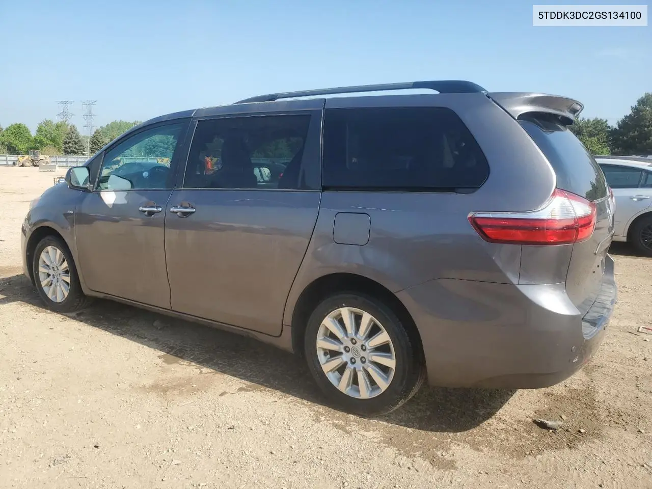 2016 Toyota Sienna Xle VIN: 5TDDK3DC2GS134100 Lot: 56473685