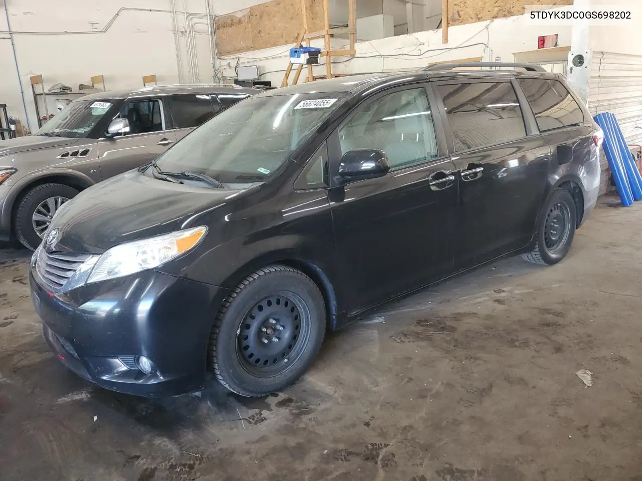 2016 Toyota Sienna Xle VIN: 5TDYK3DC0GS698202 Lot: 56624055