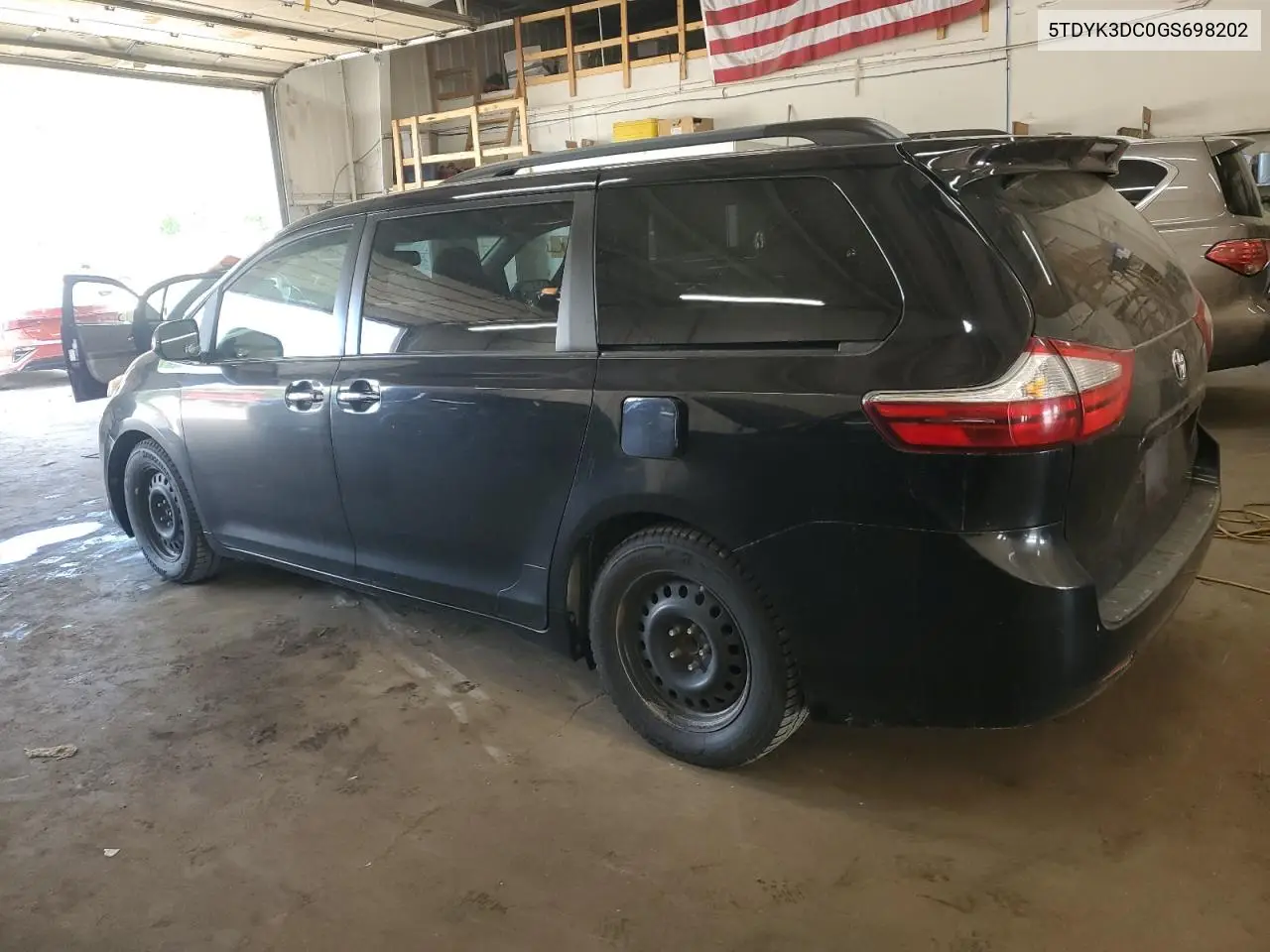 2016 Toyota Sienna Xle VIN: 5TDYK3DC0GS698202 Lot: 56624055