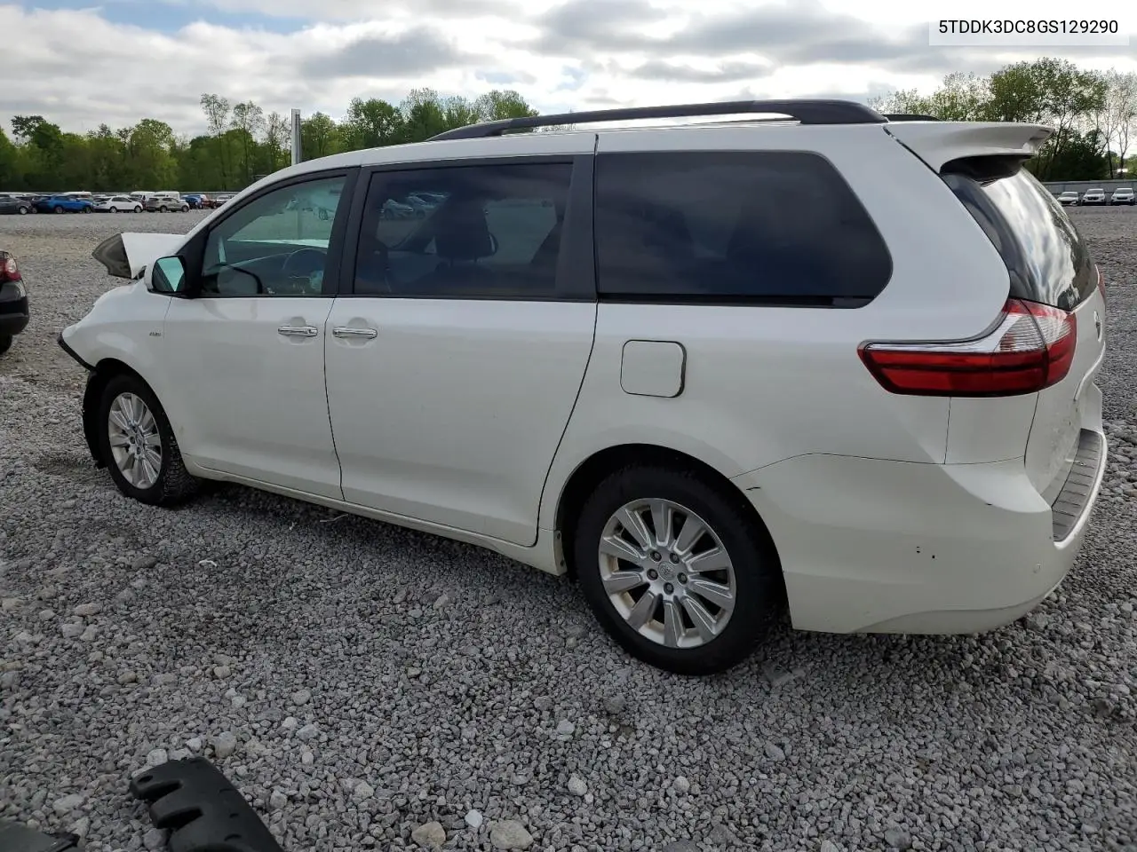 2016 Toyota Sienna Xle VIN: 5TDDK3DC8GS129290 Lot: 57039465