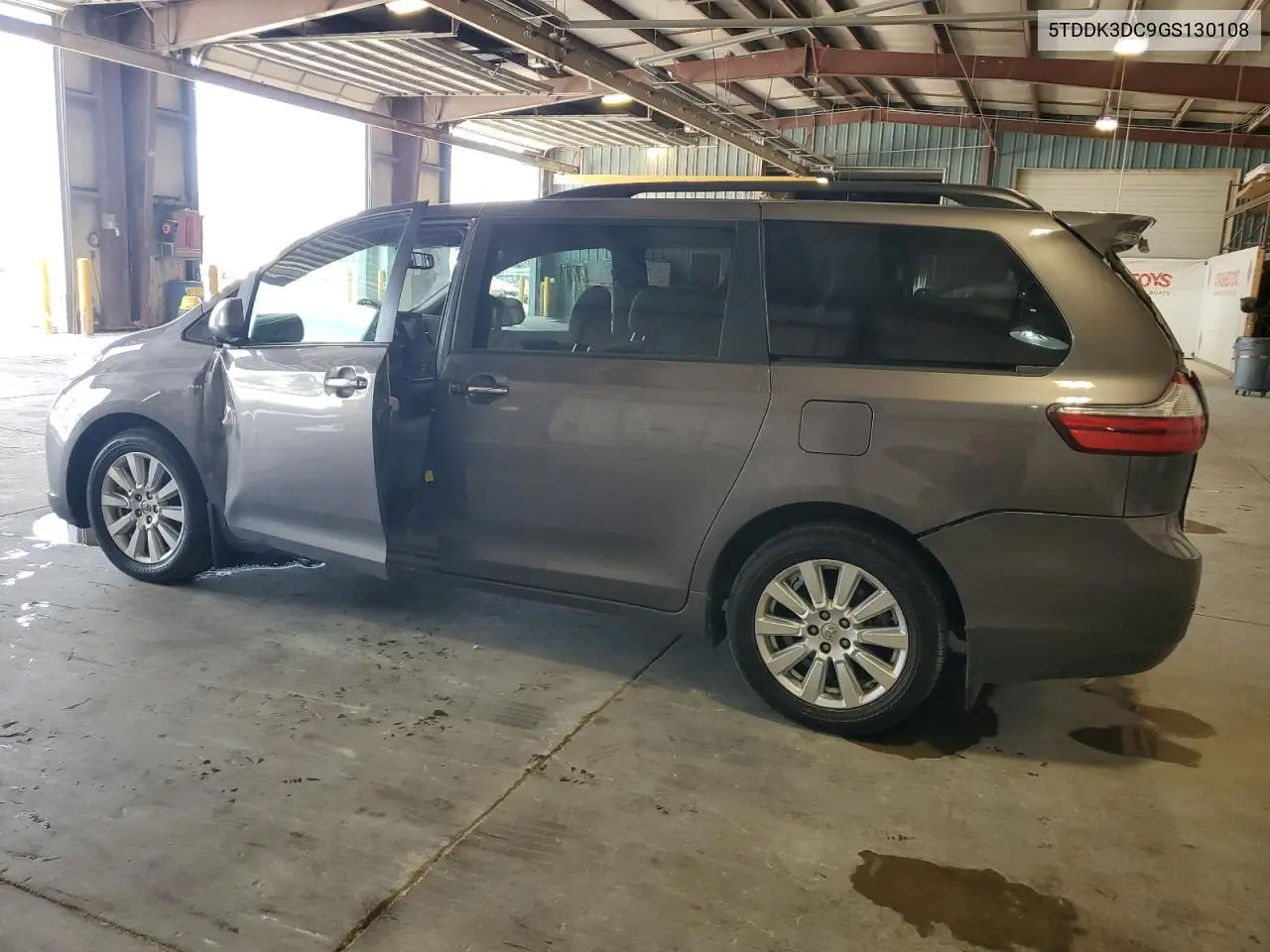 2016 Toyota Sienna Xle VIN: 5TDDK3DC9GS130108 Lot: 62654625