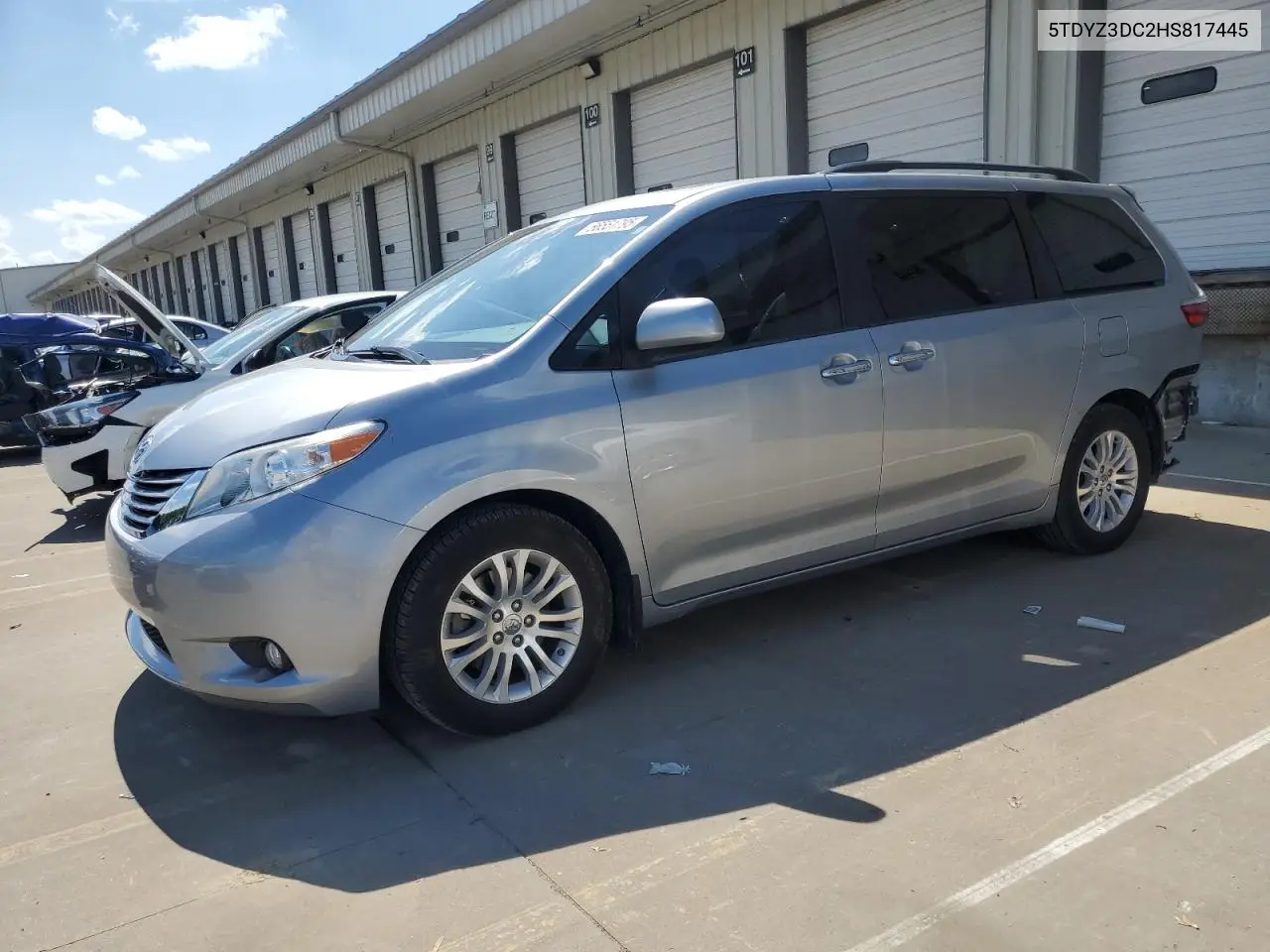 2017 Toyota Sienna Xle VIN: 5TDYZ3DC2HS817445 Lot: 56551795