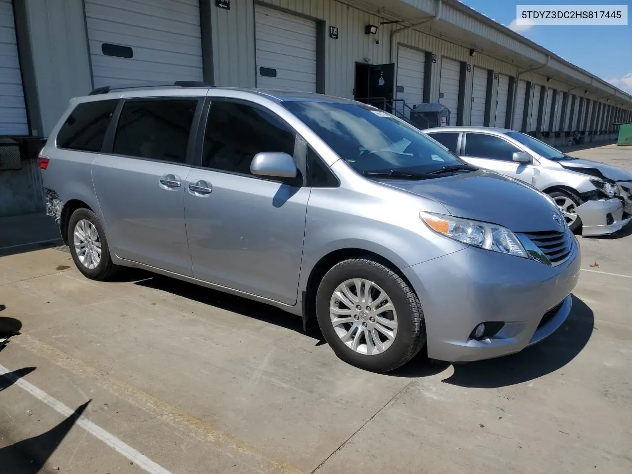 2017 Toyota Sienna Xle VIN: 5TDYZ3DC2HS817445 Lot: 56551795