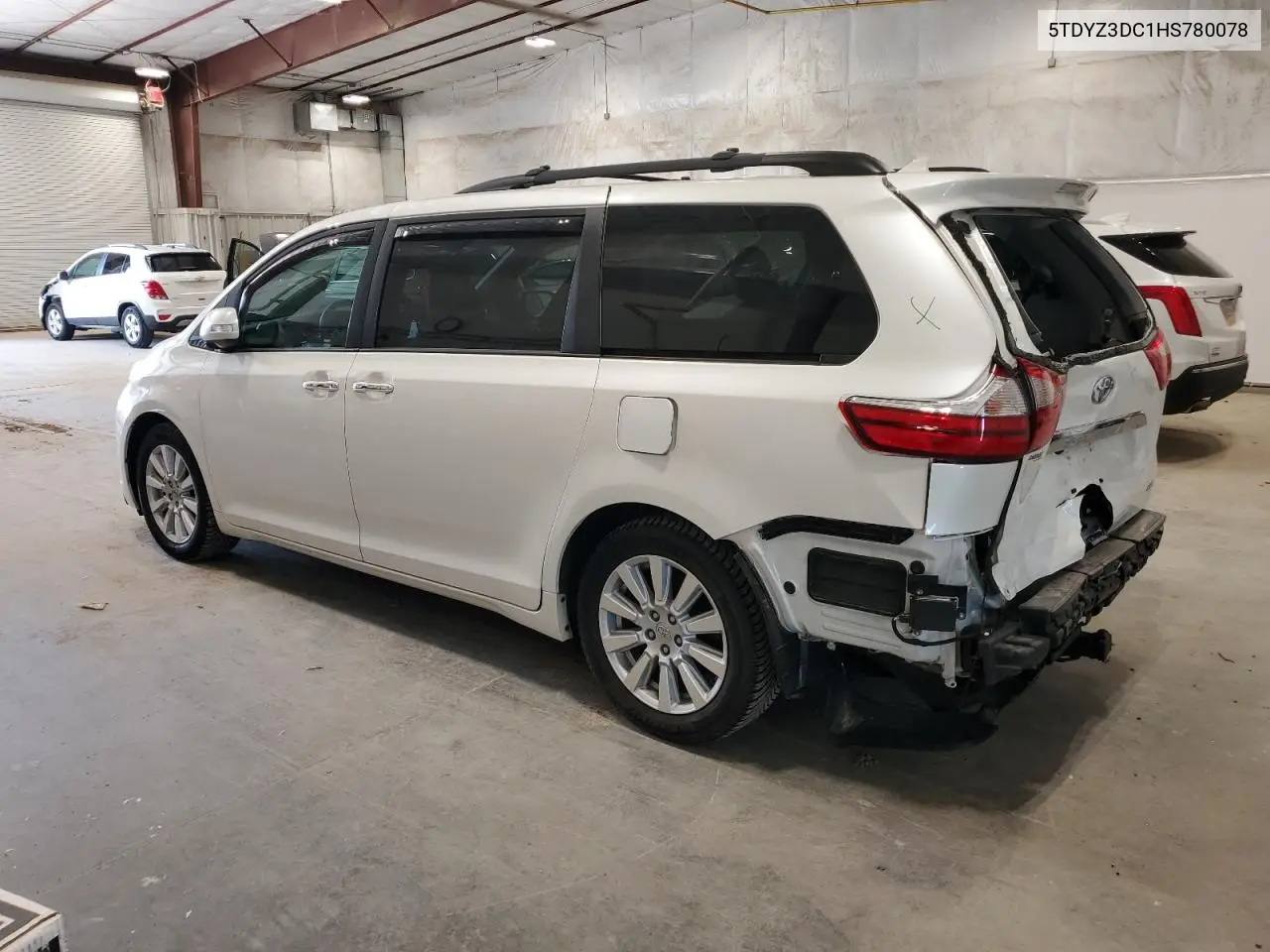 2017 Toyota Sienna Xle VIN: 5TDYZ3DC1HS780078 Lot: 62499995