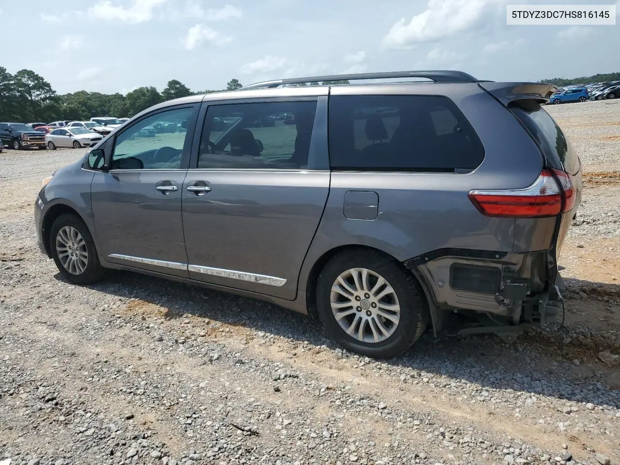 2017 Toyota Sienna Xle VIN: 5TDYZ3DC7HS816145 Lot: 62793475