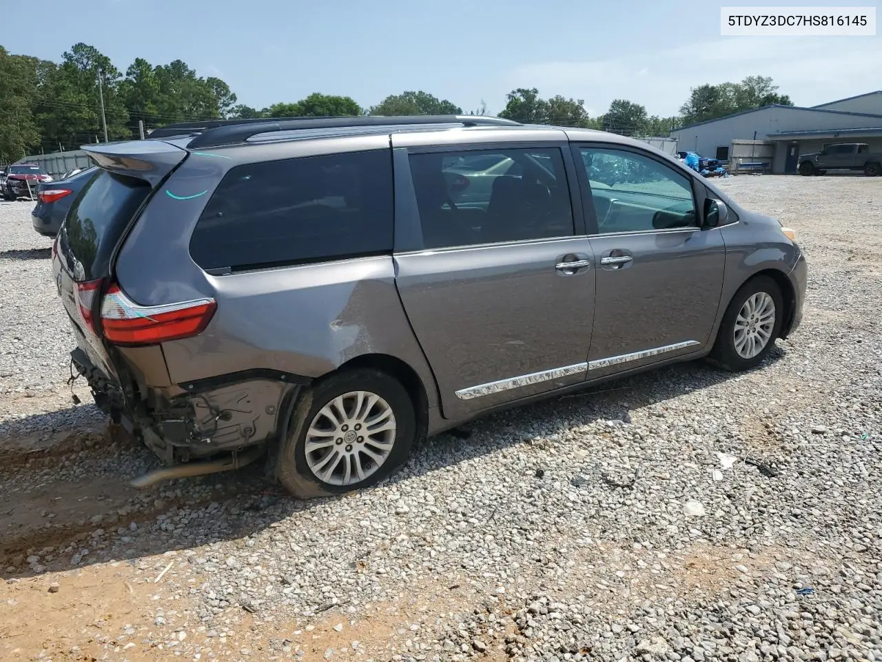 2017 Toyota Sienna Xle VIN: 5TDYZ3DC7HS816145 Lot: 62793475