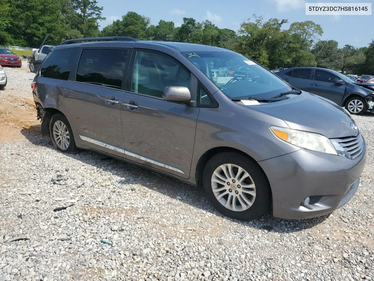 2017 Toyota Sienna Xle VIN: 5TDYZ3DC7HS816145 Lot: 62793475