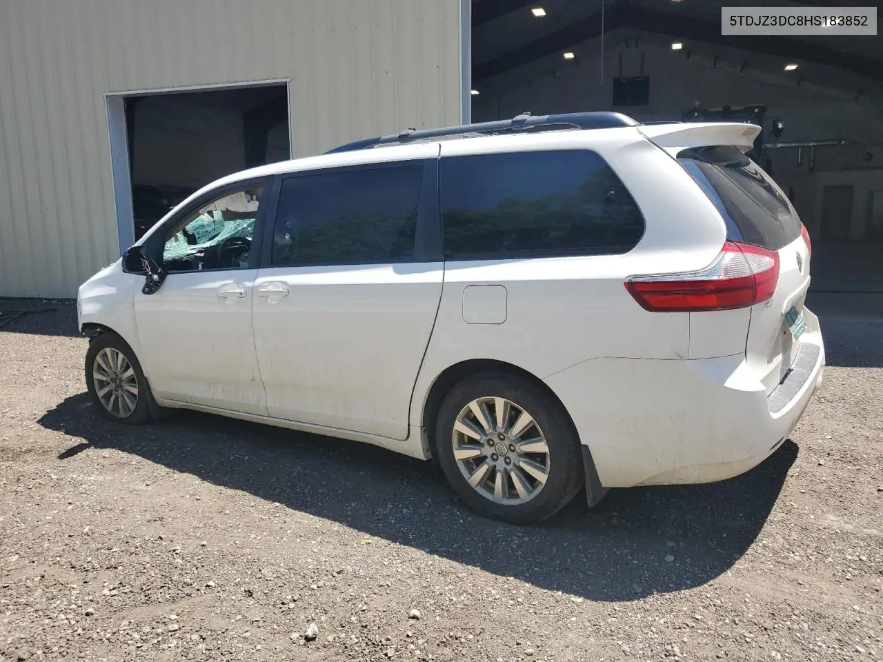 2017 Toyota Sienna Le VIN: 5TDJZ3DC8HS183852 Lot: 62949925